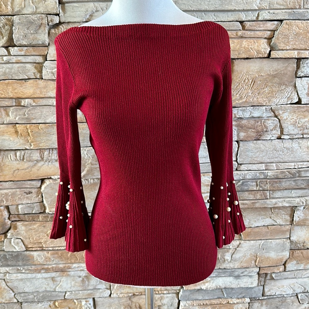 Boston Proper Boatneck Sweater
